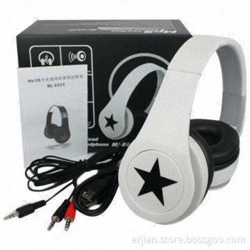 Fashionable Design Gift Wireless Stereo Headphones with Various Colors, Comfortable Wearing